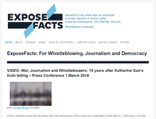 Tablet Screenshot of exposefacts.org